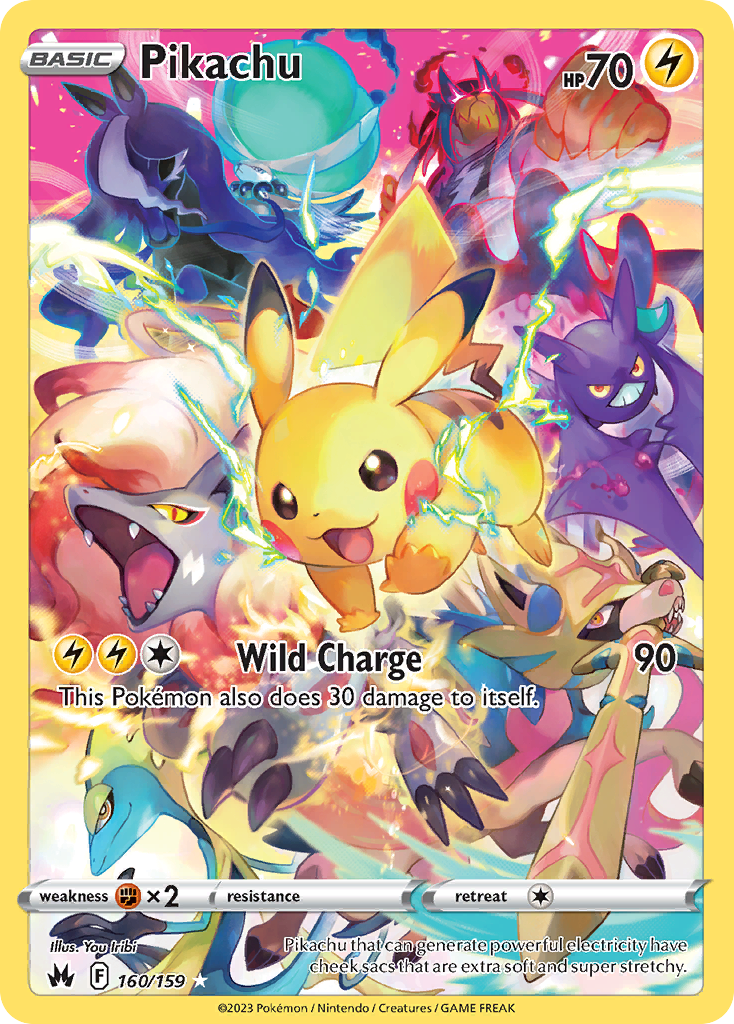 Crown Zenith Pikachu #160